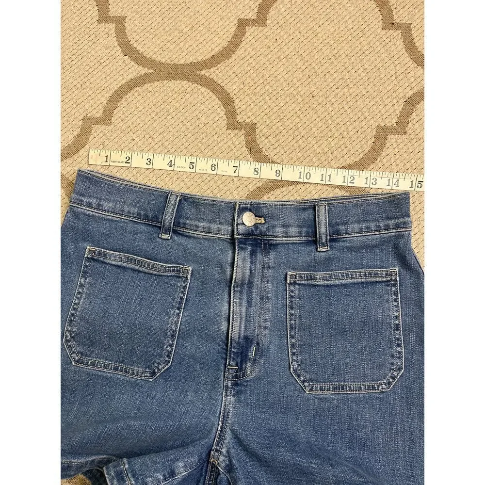 J. Crew Sailor denim short, 4” inseam, size 27, MSRP $98, 
Cg691 - Picture 6 of 11
